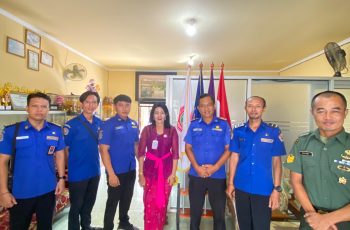 Kunjungan dari Lurah Banyuasri dan Dinas Pemadam Kebakaran Kabupaten Buleleng